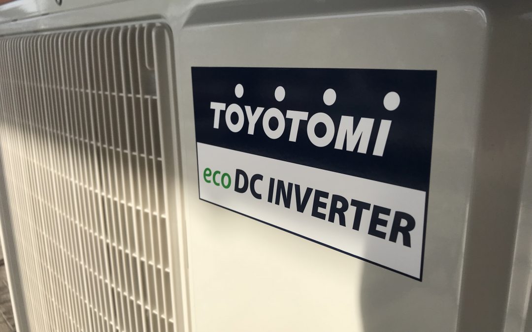 Εγκατάσταση κλιματιστικού toyotomi eco dc inverter 24.000btu